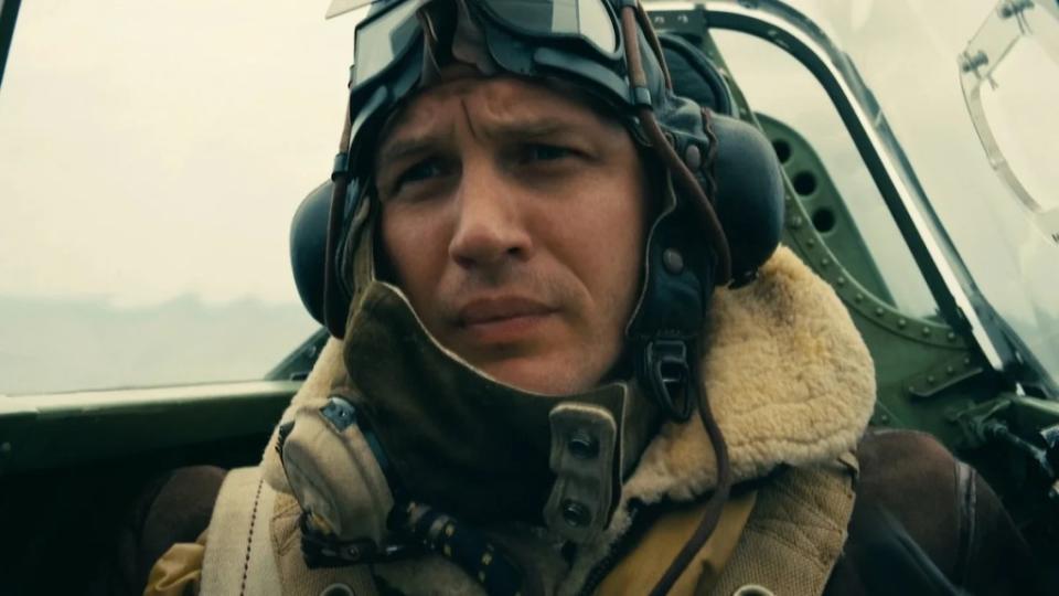 Tom Hardy in "Dunkirk"