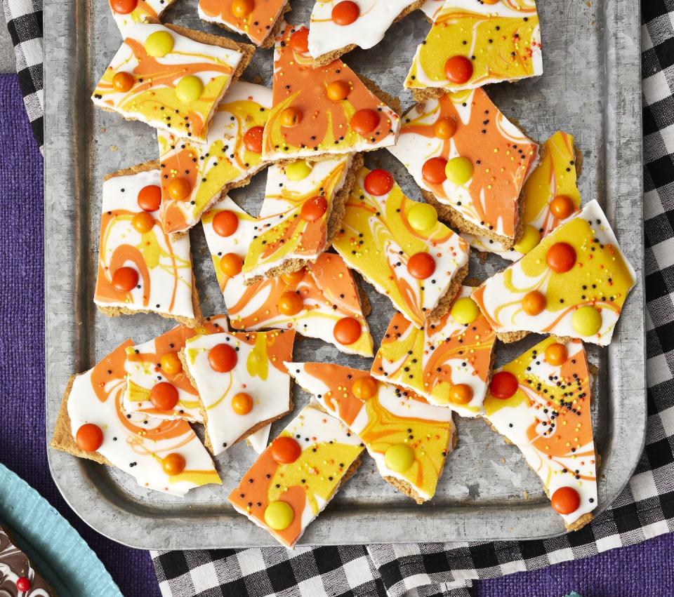 Candy Corn Bark