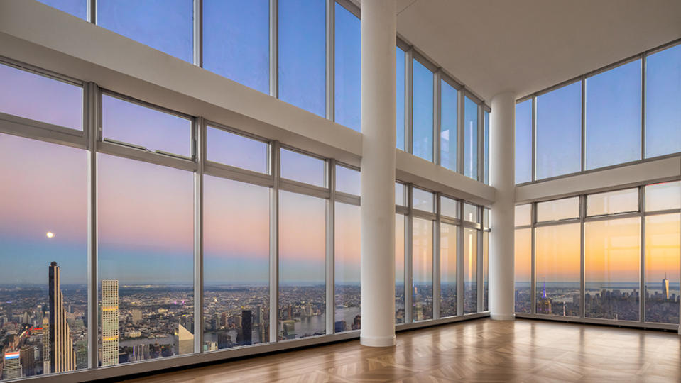 Central Park Tower penthouse interior