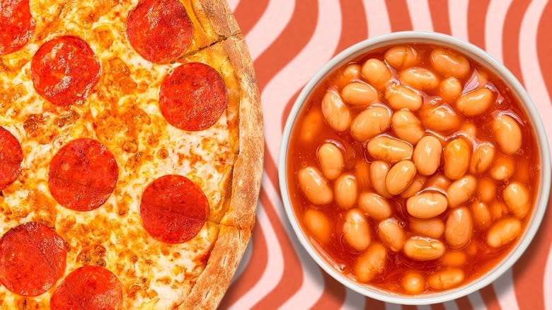 Baked Beans Are The Unexpected Pizza Topping You've Been Missing Out On