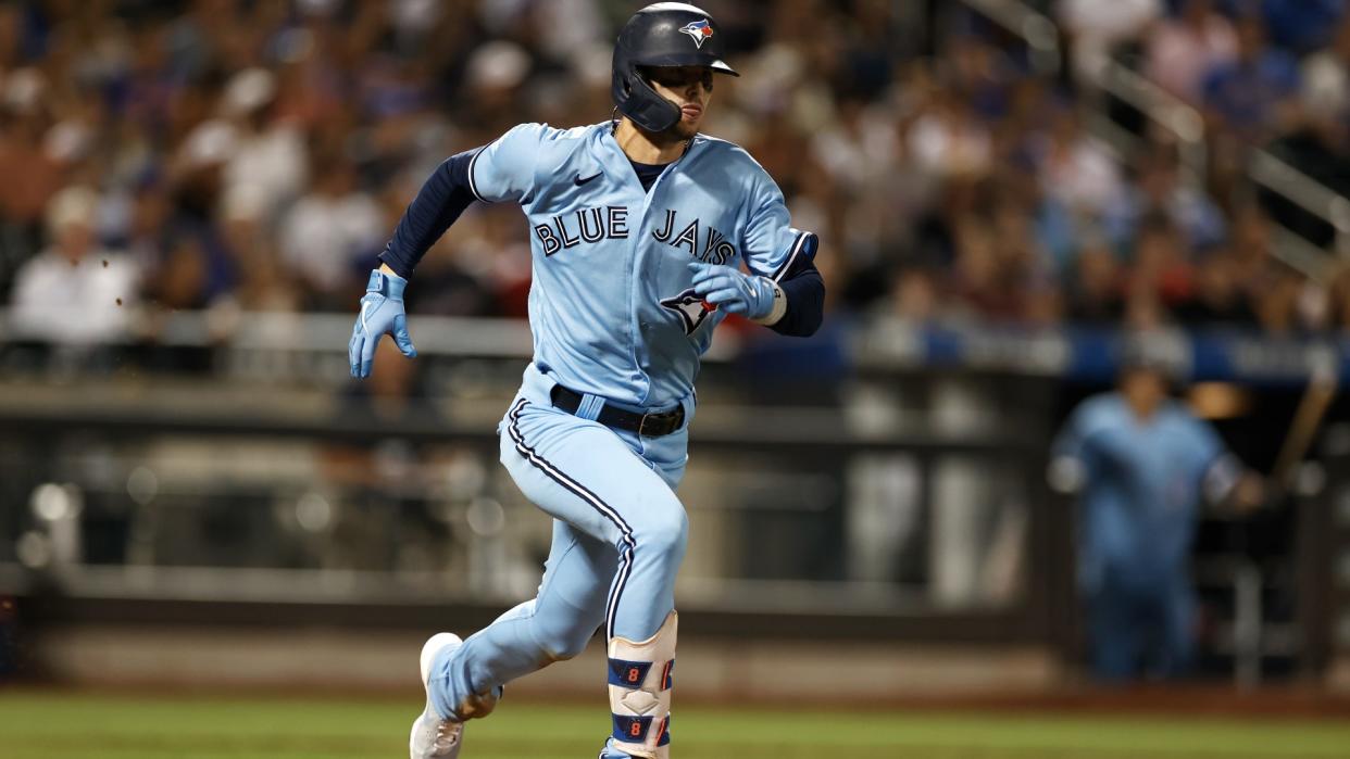 Cavan Biggio will be available for the Blue Jays' series against the Yankees. (Getty)