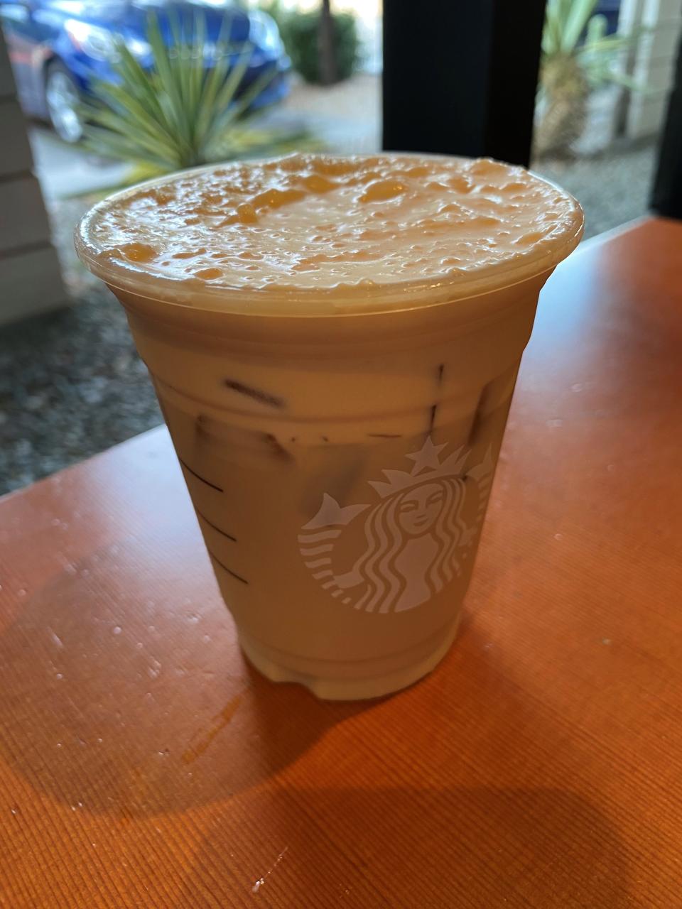 Starbucks introduced the new iced pumpkin cream chai latte as part of their lineup of fall drinks in 2023.