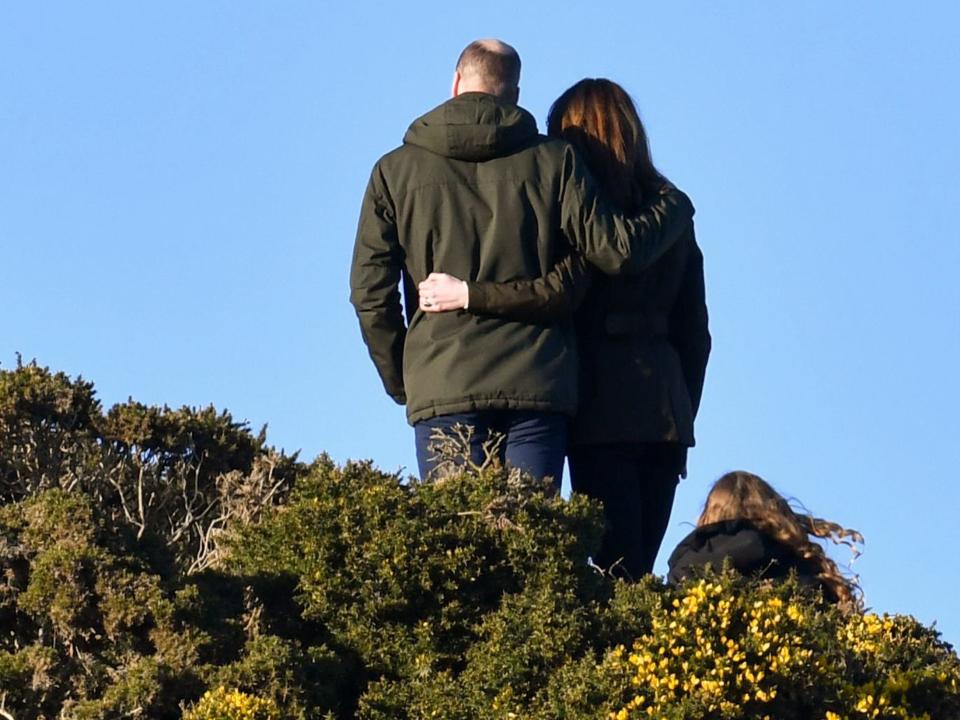 Prince Will and Kate Middleton PDA Ireland March 2020