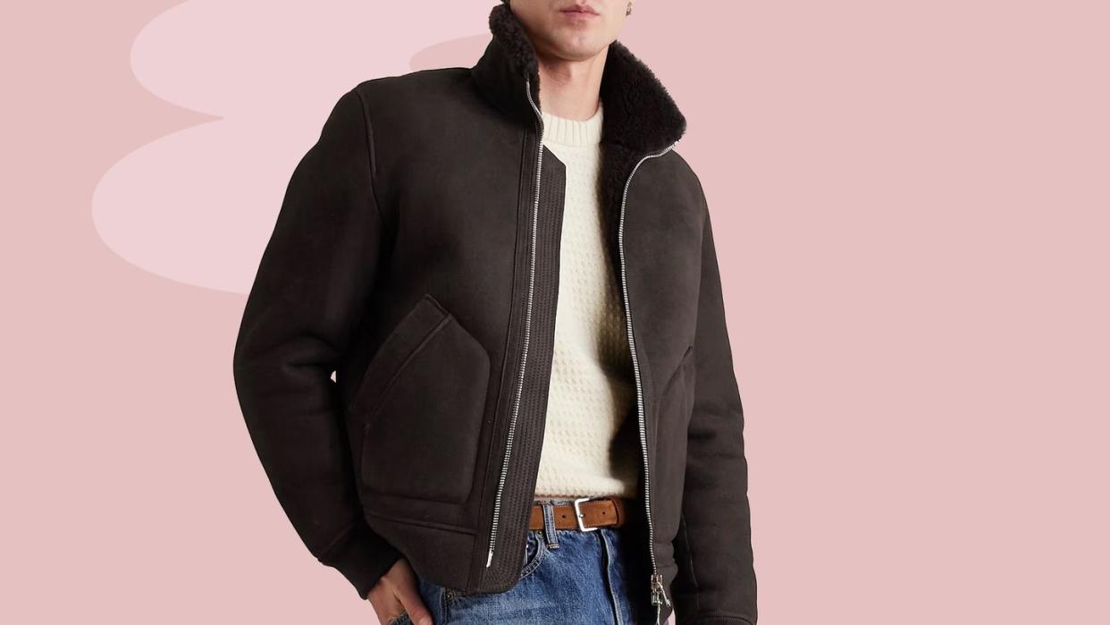 21 best shearling coats for men 2024