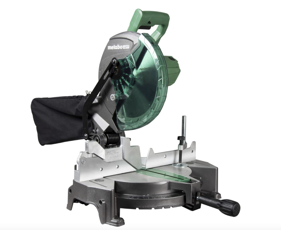 9 METABO HPT C10FCGS 10-Inch Miter Saw