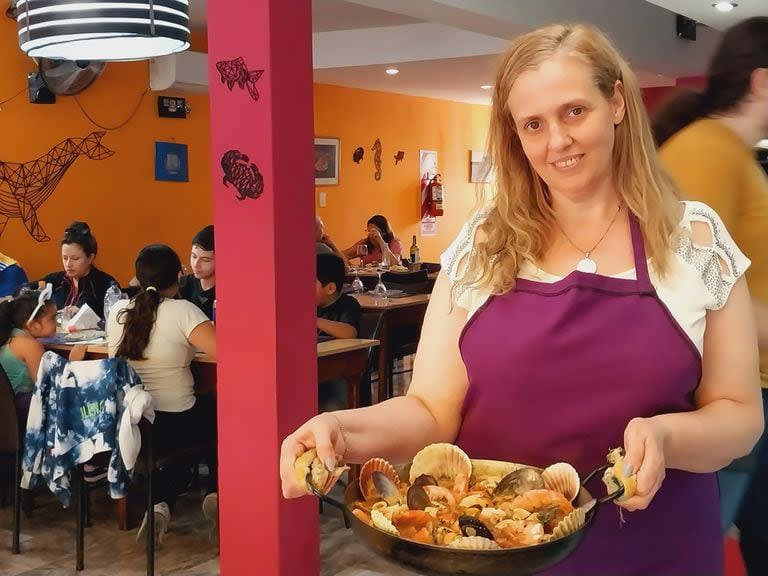 Monica Stornini, una de las dueñas del restaurante