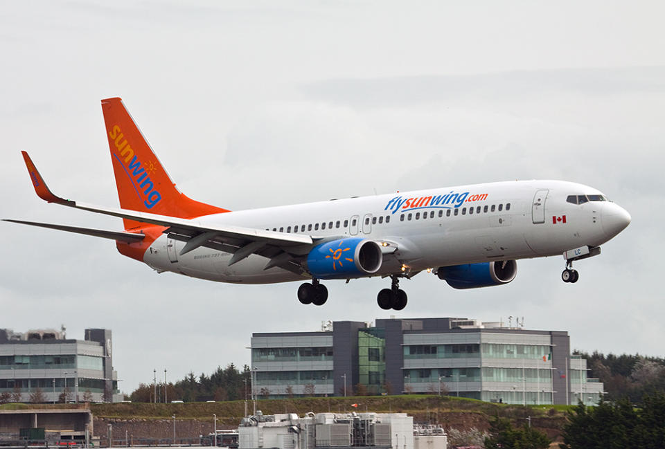Vacation package company Sunwing declined to reimburse a family for a cancelled trip after they bought non-refundable tickets. (International Business Times)