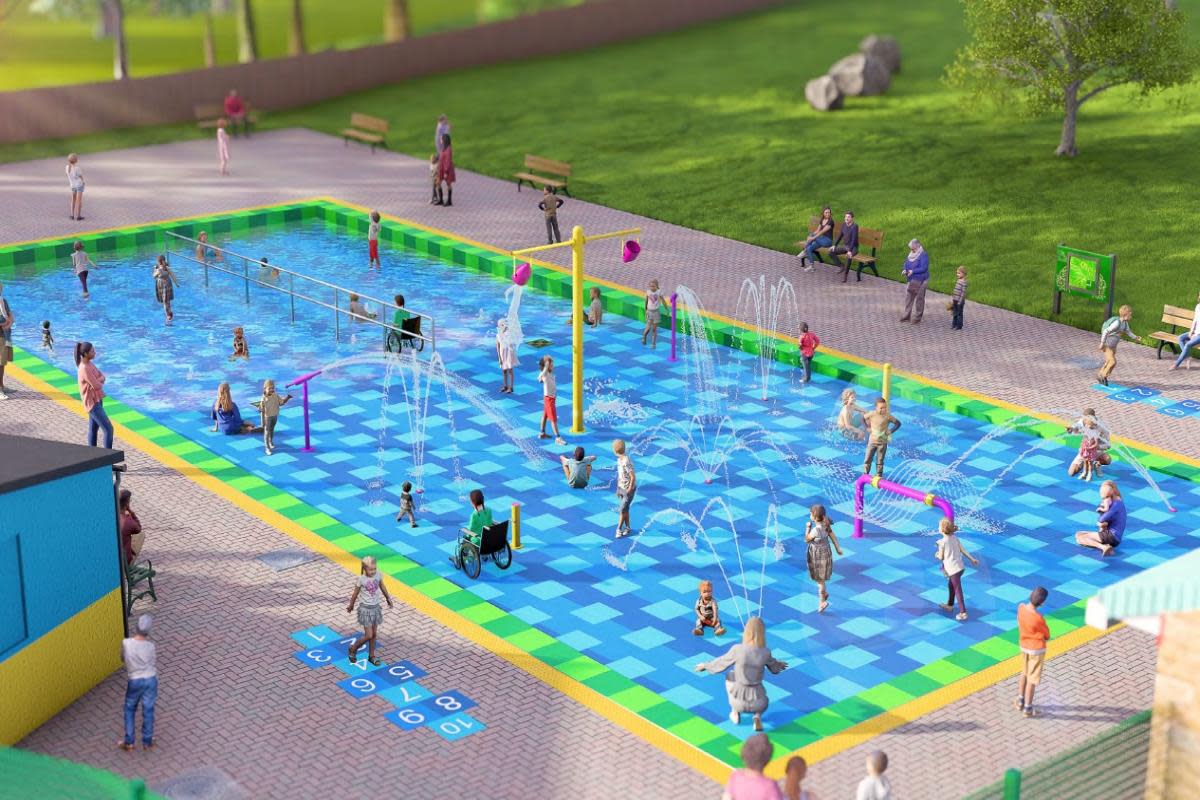 How the new splash park might look <i>(Image: SBC)</i>