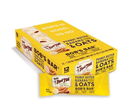 7) Peanut Butter Banana and Oats Bob's Bar (12 Pack)