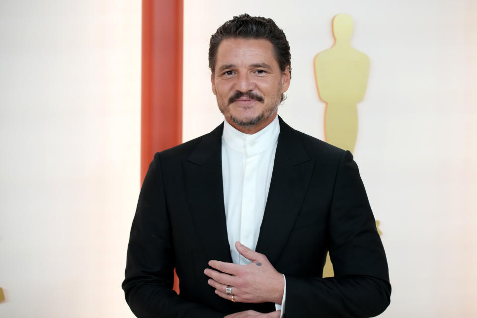 HOLLYWOOD, CALIFORNIA - MARCH 12: Pedro Pascal attends the 95th Annual Academy Awards on March 12, 2023 in Hollywood, California. (Photo by Jeff Kravitz/FilmMagic)