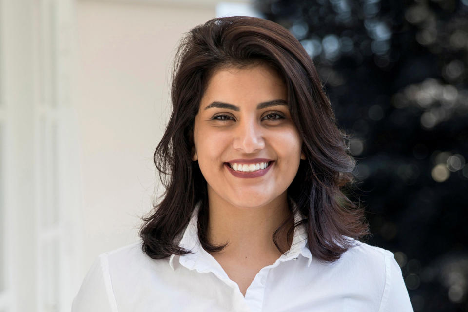 Image: Saudi women's rights activist Loujain al-Hathloul. (Marieke Wijntjes / Reuters file)