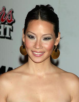 Lucy Liu at the New York premiere of Miramax's Kill Bill: Volume 1