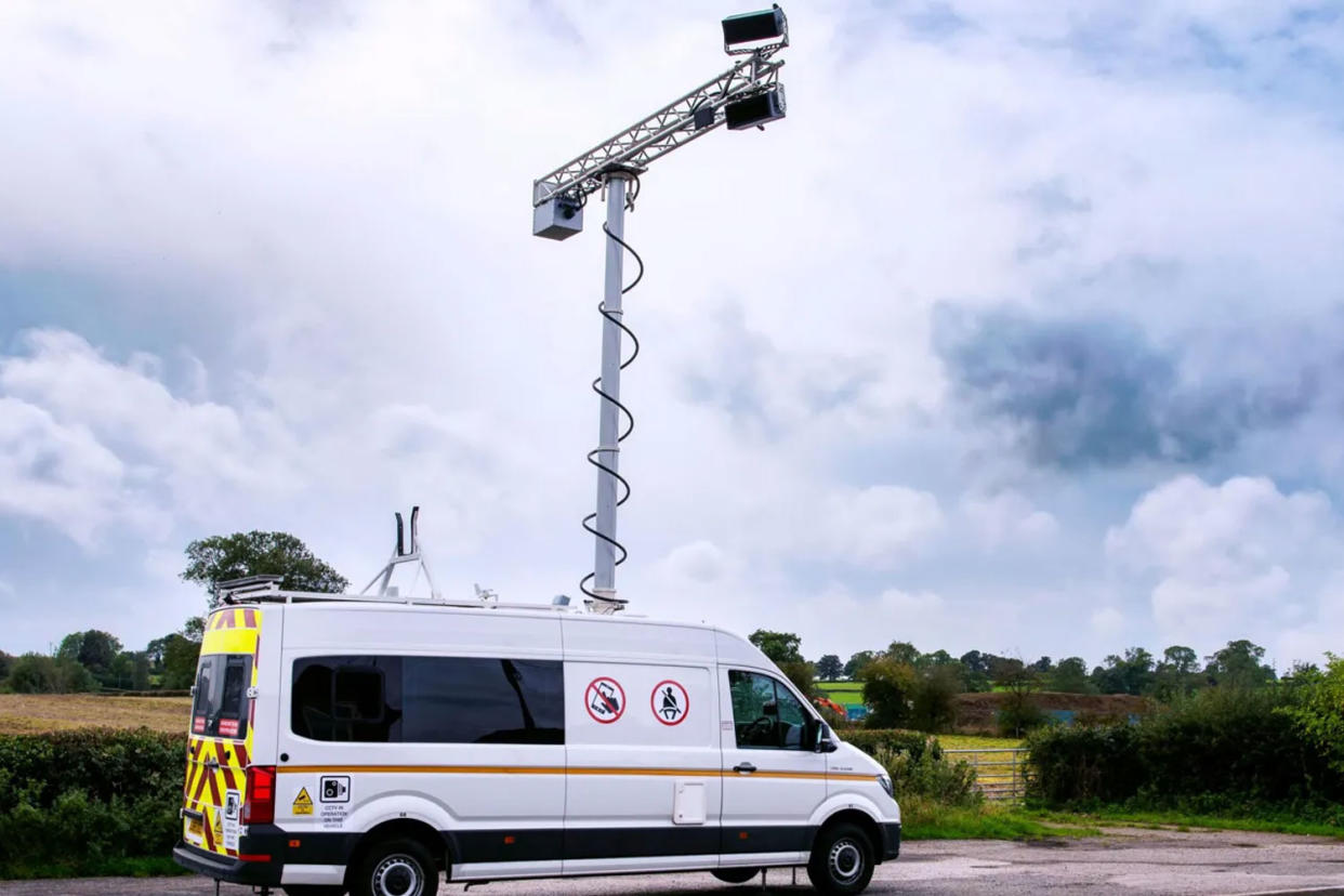 The cameras can pick up drivers using mobile phones (Transport for Greater Manchester)