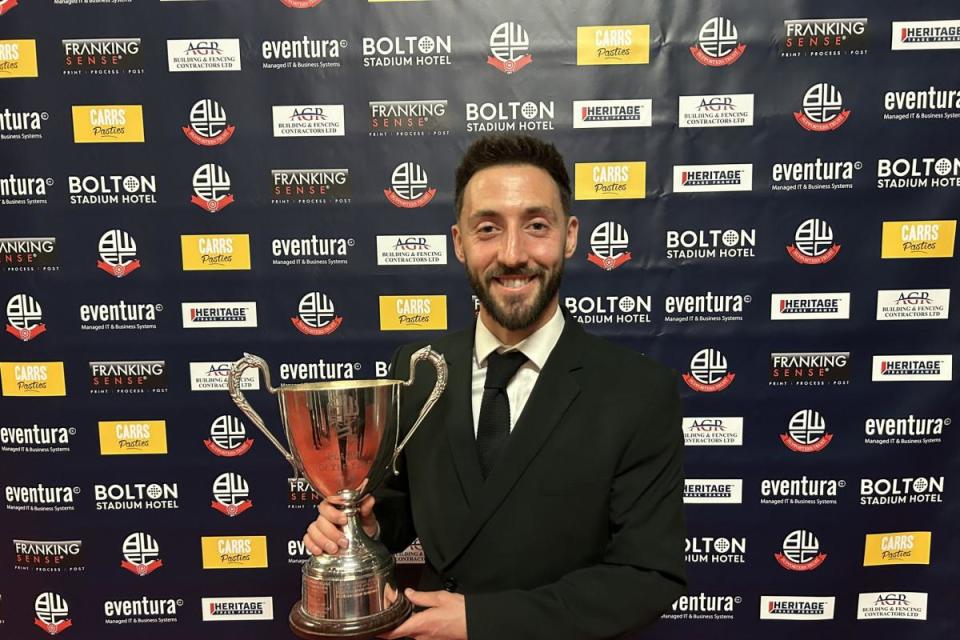 Josh Sheehan with his trophy <i>(Image: Newsquest)</i>