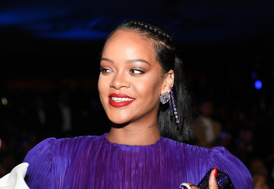 PASADENA, CALIFORNIA - FEBRUARY 22: Rihanna attends the 51st NAACP Image Awards, Presented by BET, at Pasadena Civic Auditorium on February 22, 2020 in Pasadena, California. (Photo by Paras Griffin/Getty Images for BET)