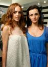 <p>Lindsay Lohan's famous red hair wasn't passed down to her sister, Ali, who has always been a dark brunette. But there's no denying their resemblance, despite Ali being 10 years younger. </p>