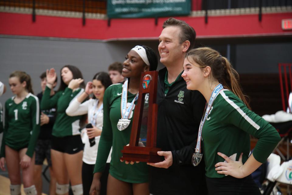 Seacrest plays Boca Raton Christian in the FHSAA Class 2A volleyball state championship on Saturday, Nov. 12, 2022, at Polk State College in Winter Haven.