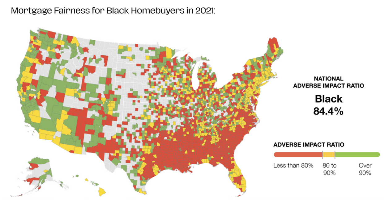  2022 State of U.S. Mortgage Fairness (Fairness) report