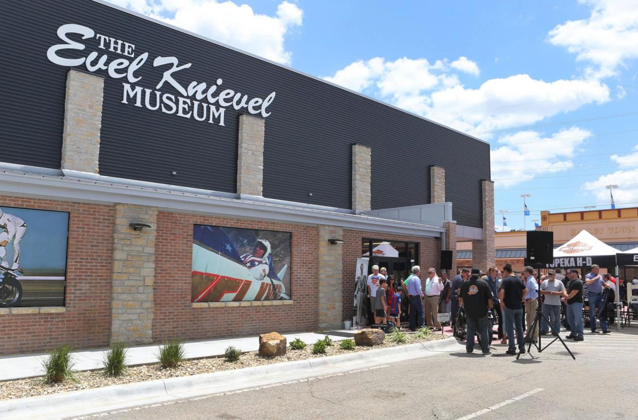 Shawnee County commissioners approved the process of purchasing the building that currently houses the Evel Knievel Museum and Historic Harley-Davidson dealership.