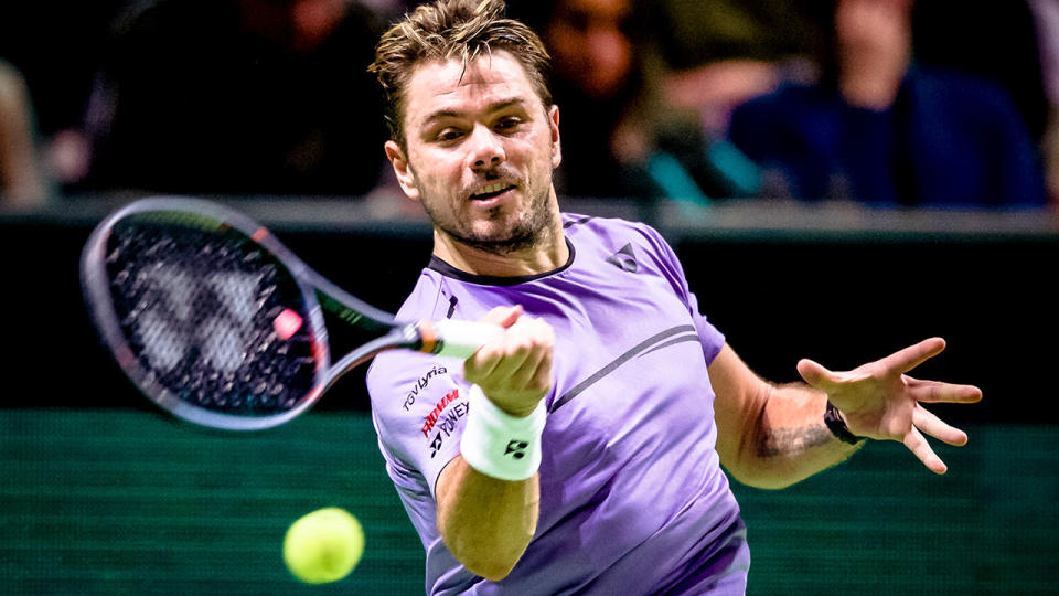 Wawrinka is into his first final in almost two years. Pic: Getty