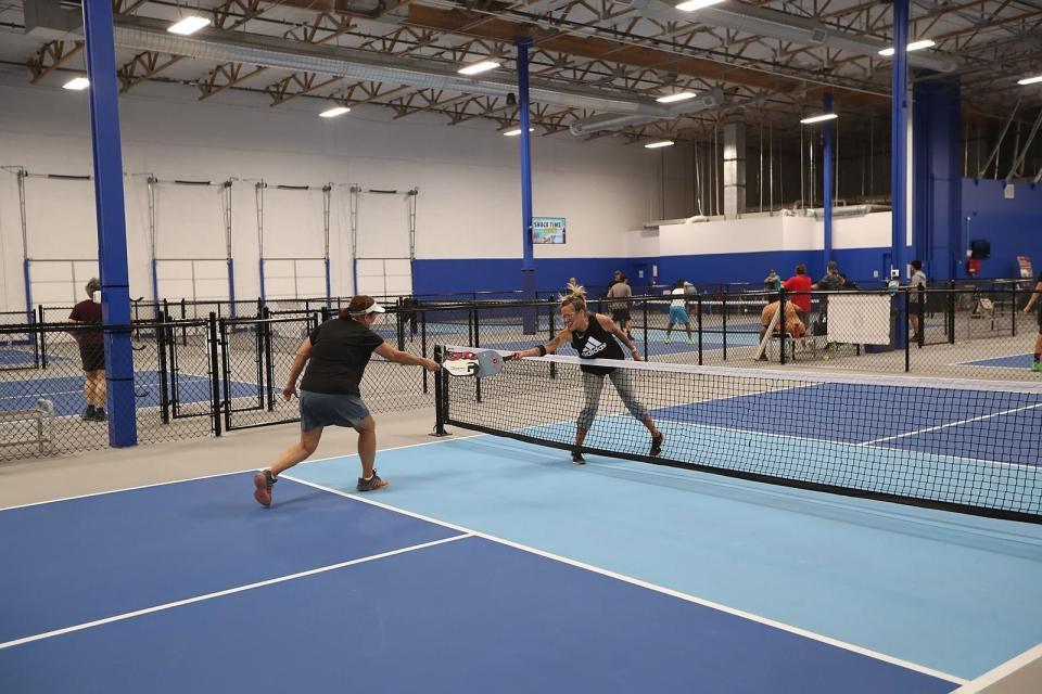 Pickleball Kingdom, capitalizing on the pickleball craze, plans to open more than a dozen pickleball centers, such as this one in Chandler, AZ, in Bucks County and southern New Jersey in the coming years.