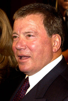 William Shatner at the Hollywood premiere of Warner Brothers' Showtime