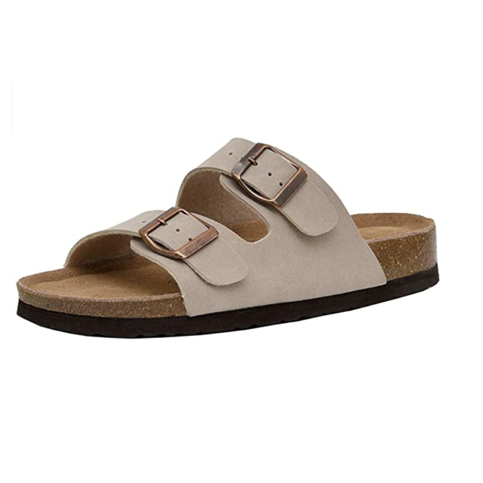 6) Lane Cork Footbed Sandal