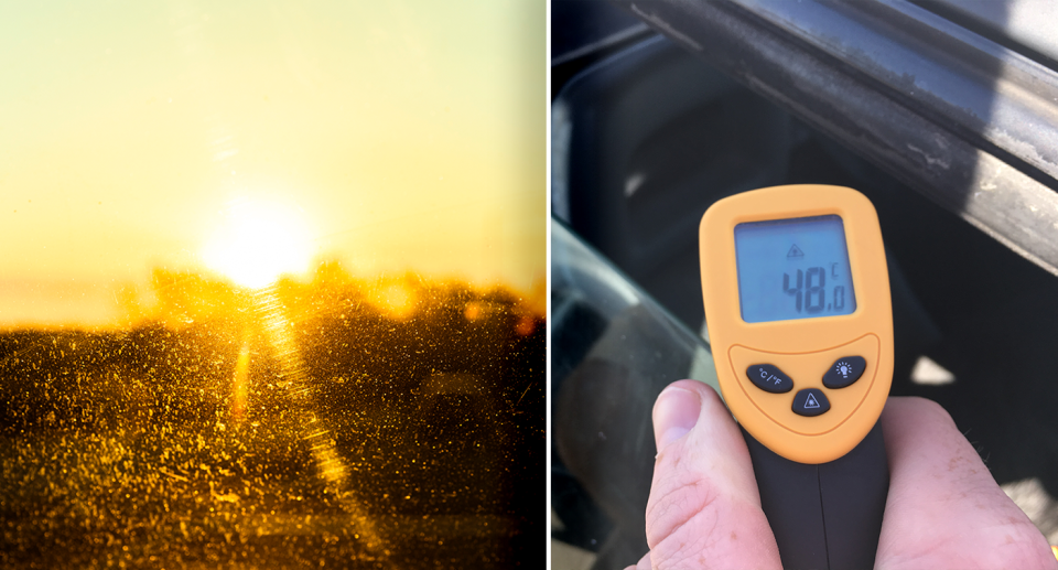 Testing has shown that even during mild weather, temperatures can soar inside cars. Source: Getty / RSPCA SA