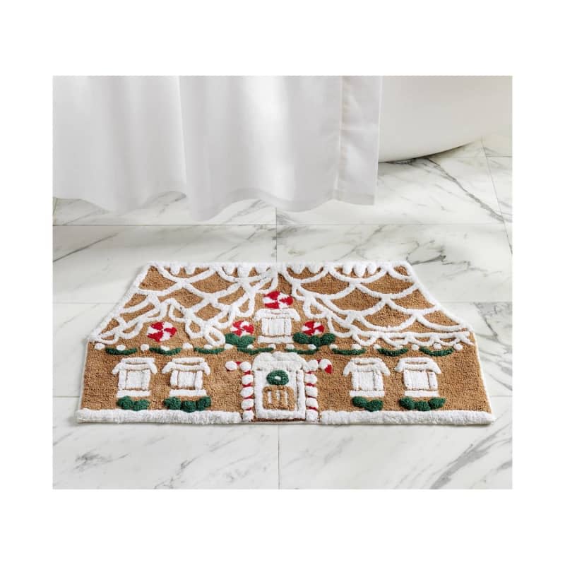 Gingerbread Bath Rug