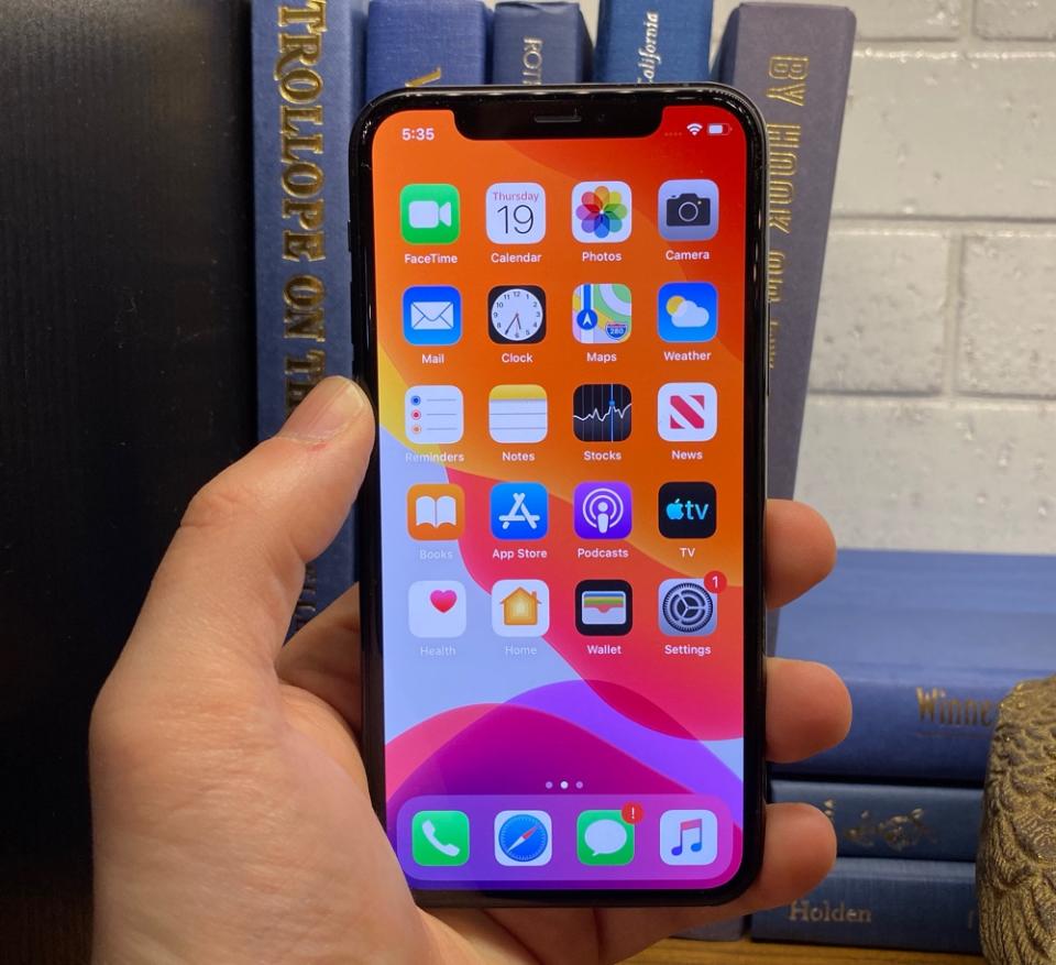 The iPhone 11 Pro and 11 Pro Max get new OLED XDR Super Retina Displays, while the iPhone 11 gets a LCD Liquid Retina display. (Image: Howley)