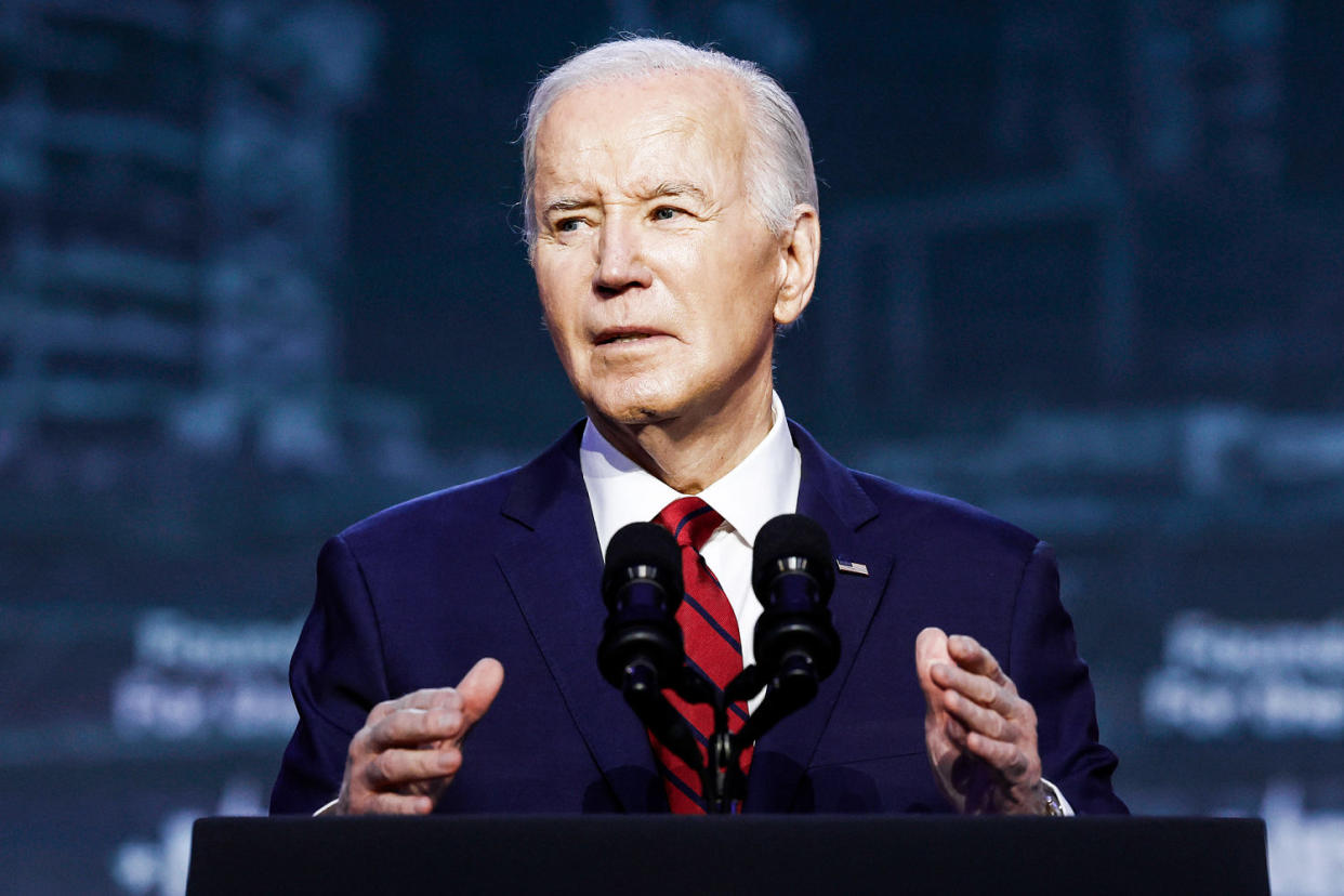 Joe Biden delivers remarks (Anna Moneymaker / Getty Images file)
