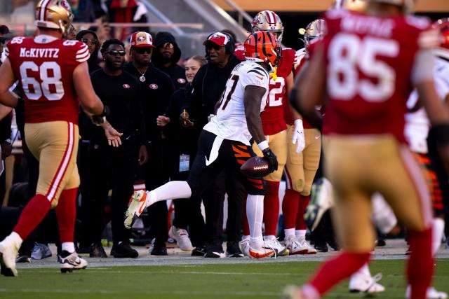 Cincinnati Bengals linebacker Germaine Pratt made one of the best interceptions that Joe Burrow said he had ever seen when the Bengals beat the 49ers.