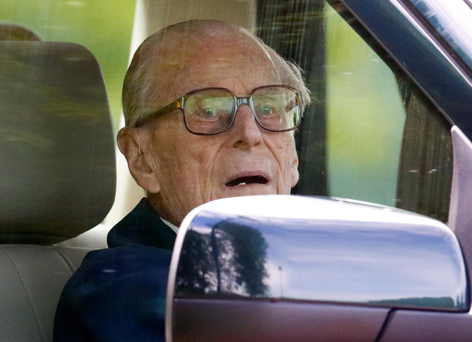 The Duke of Edinburgh is known for driving around Sandringham Estate. Photo: Getty