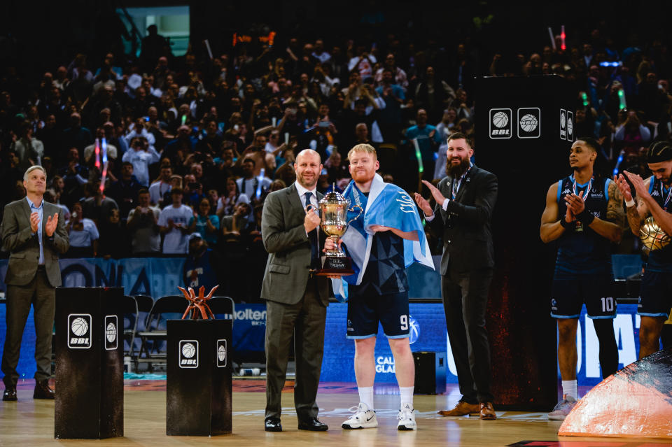 The conclusion to the British Basketball League season finished at The O2 last month. Photo: BBL