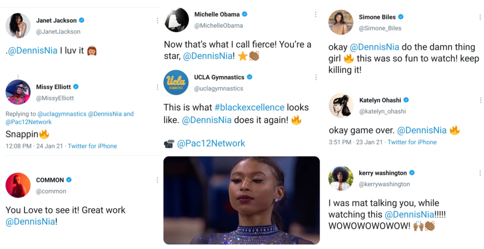 Nia Dennis tweets.