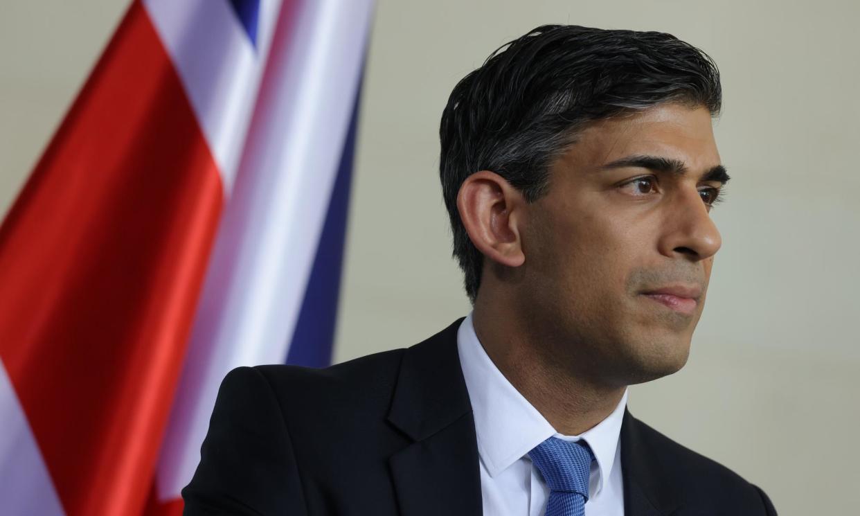 <span>Rishi Sunak ‘clearly has no idea what is going on in his country’, writes Dr Maureen Tilford.</span><span>Photograph: Sean Gallup/Getty Images</span>