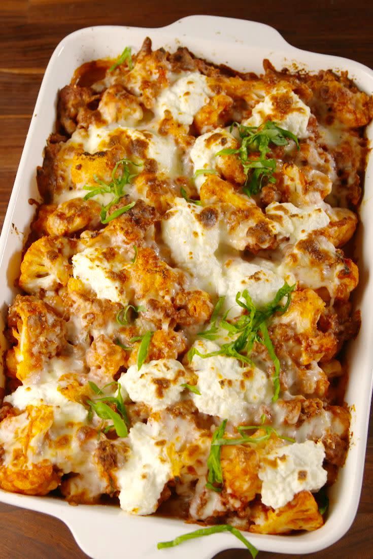 Cauliflower Baked Ziti