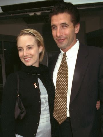 <p>Richard Corkery/NY Daily News Archive/Getty </p> Chynna Phillips and Billy Baldwin in October 1997