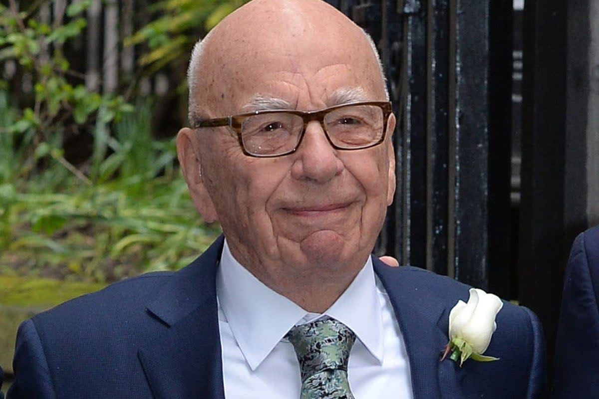 Rupert Murdoch announced he was stepping down as chairman of Fox and News Corps on Thursday  (PA Archive)
