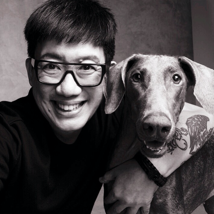 Daniel Boey with Leia. (PHOTO: Raymond Lee)