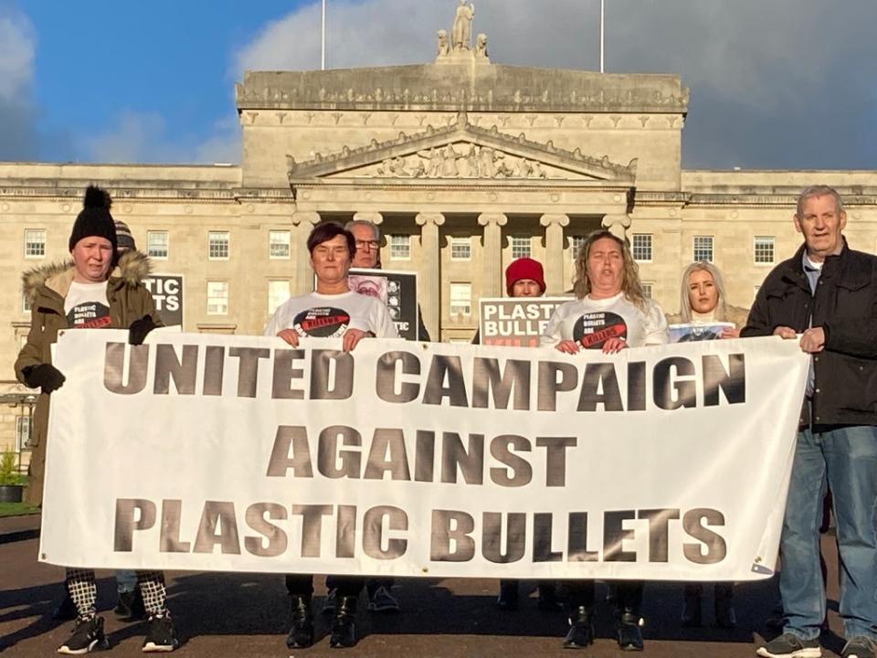 A campaign has been launched calling for the ending of the use of plastic bullets by police in Northern Ireland. (Rebecca Black/PA)