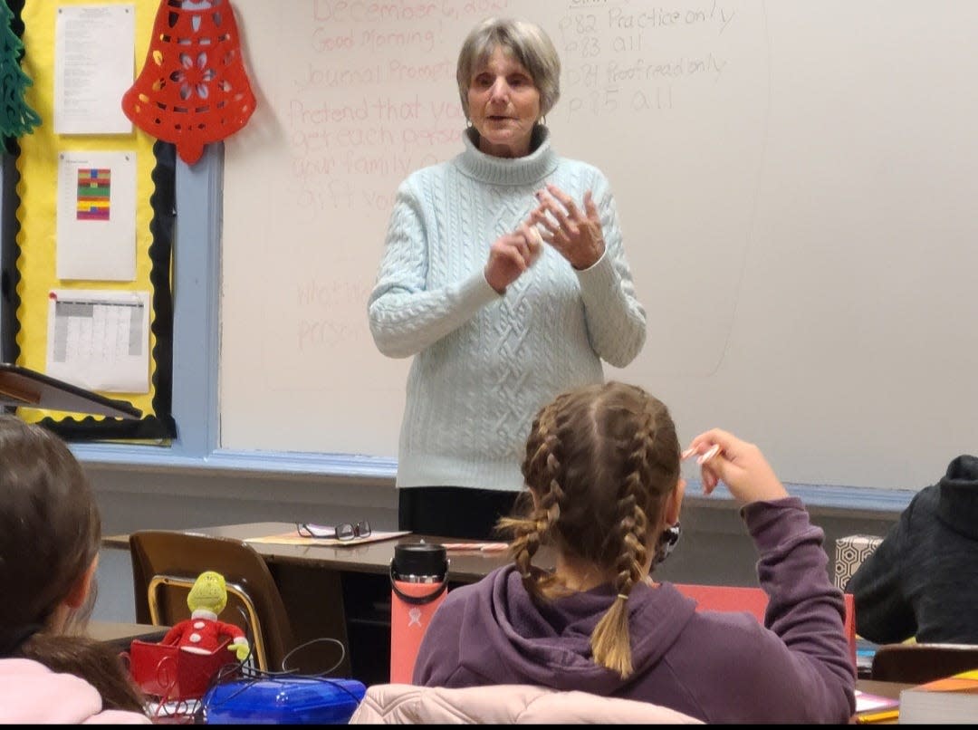 Marie Septer, 71, has taught Sunday school classes at St. Mary of the Immaculate Conception Catholic Church in Wooster since the early 1990s.