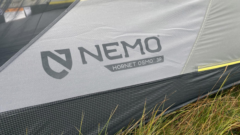 Nemo Hornet Osmo Ultralight Backpacking Tent: Nemo logo