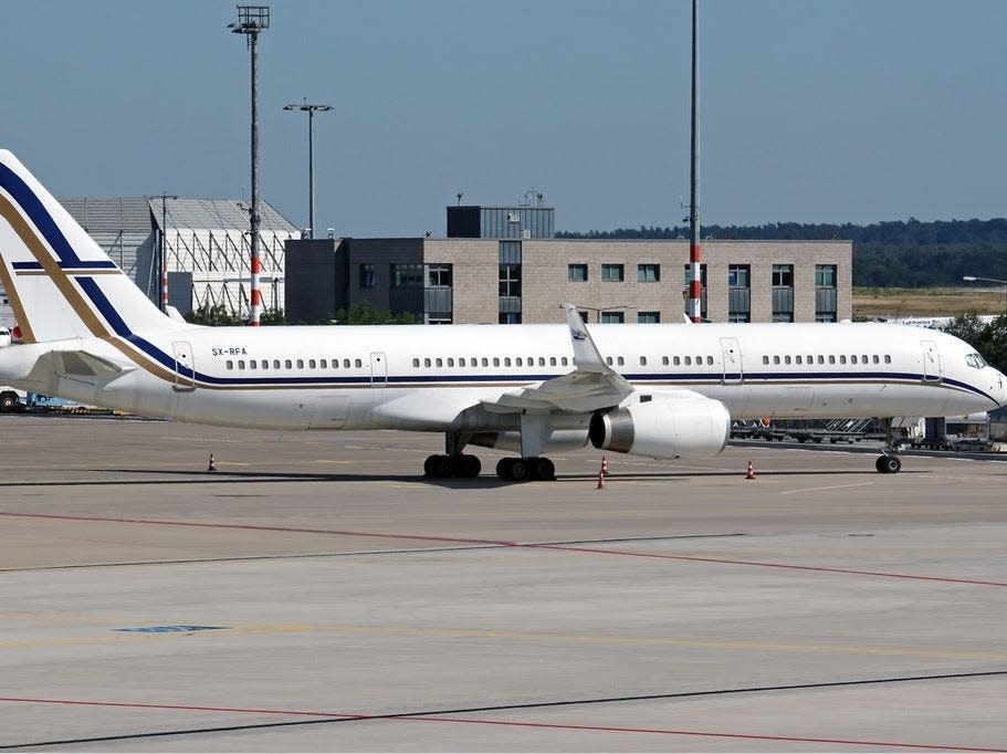 VIP Boeing 757-200.