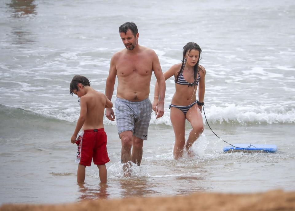 Princess Mary's Aussie family beach day