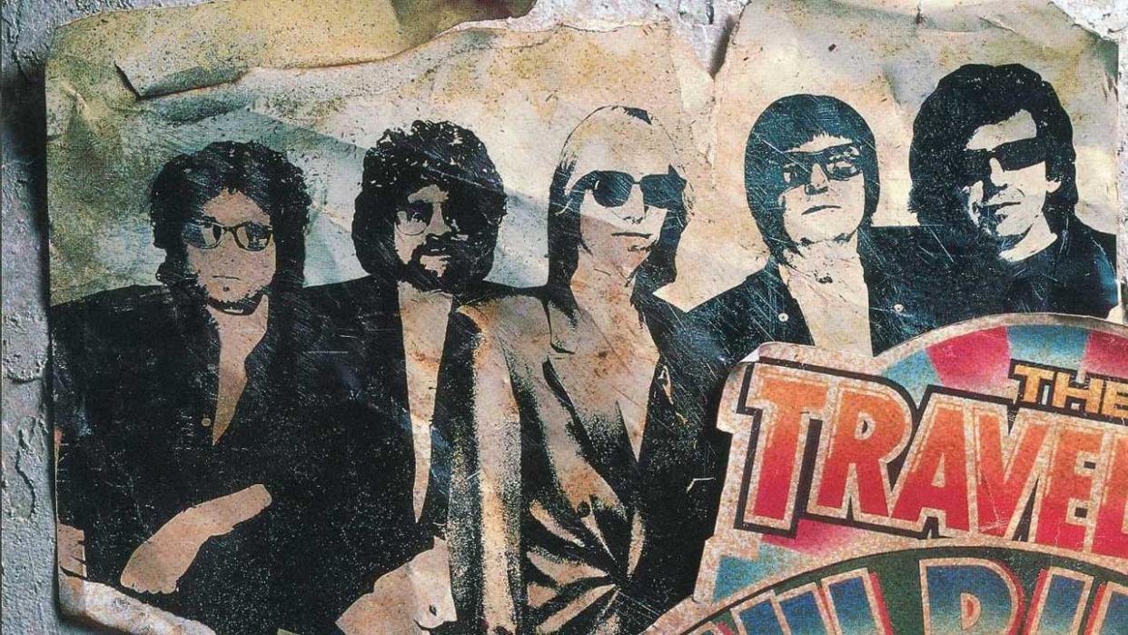  The Travelling Wilburys: Vol. 1 cover art. 