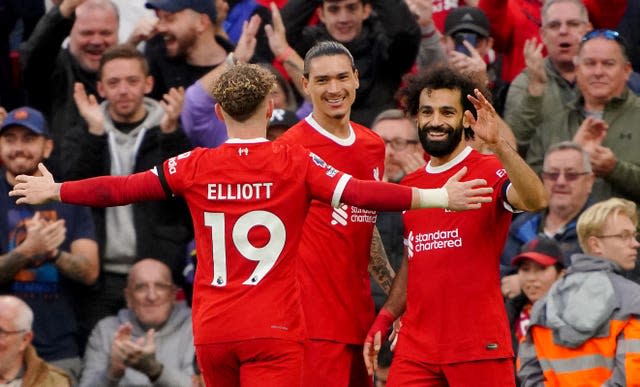 Liverpool celebrate