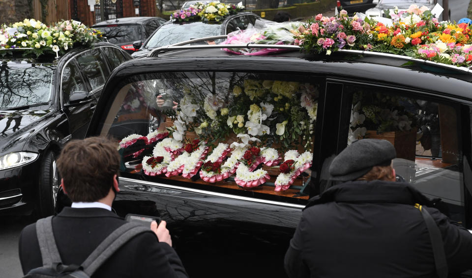 The Funeral Of Dame Barbara Windsor
