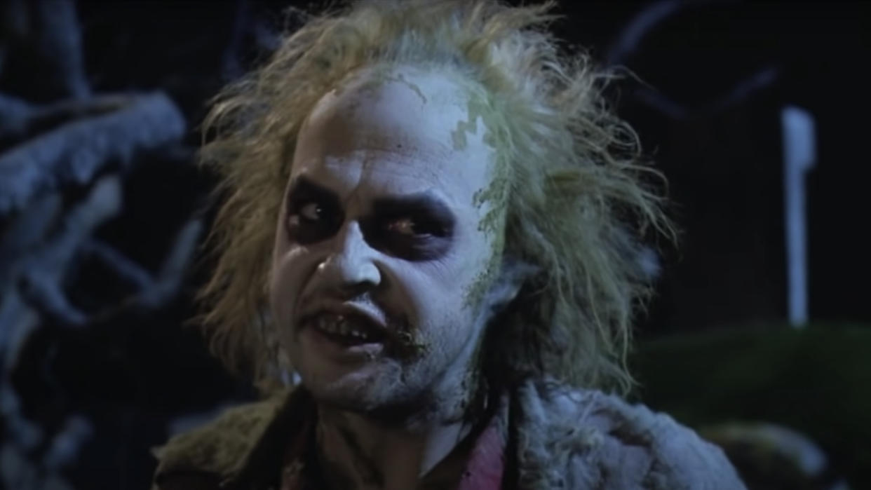  Michael Keaton in Beetlejuice. 