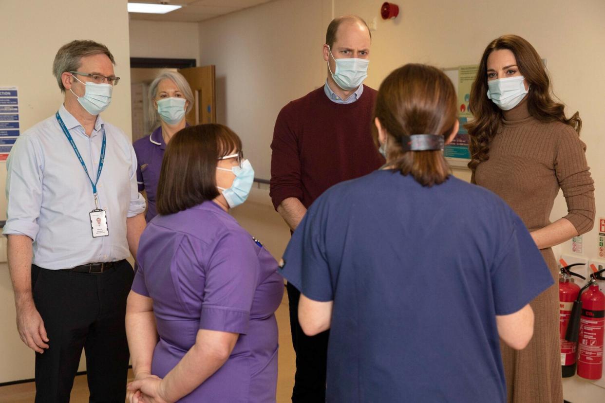 The Duke and Duchess of Cambridge visit to the Clitheroe Community Hospital